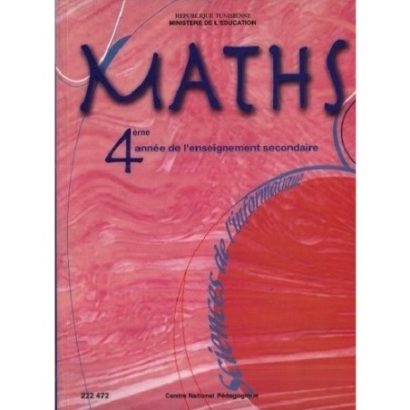 MATHÉMATIQUES Bac Informatique