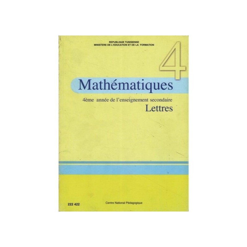 MATHÉMATIQUES Bac Lettres