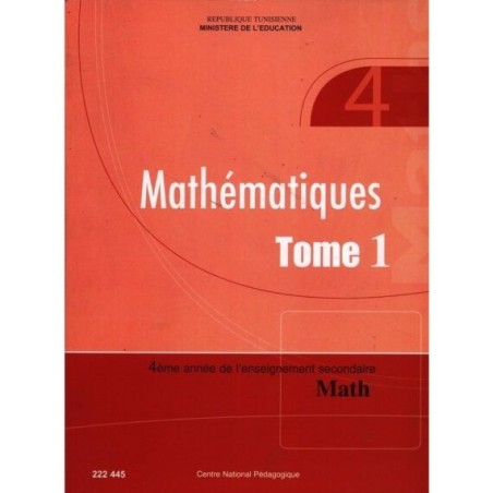 MATHÉMATIQUES Bac Math Tome1