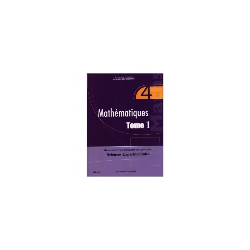 MATHÉMATIQUE Bac Science Exp Tome1