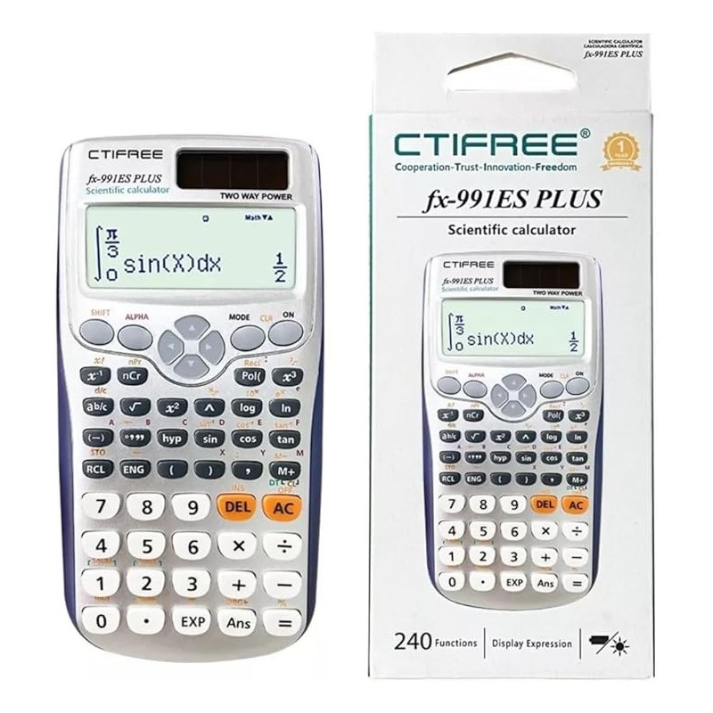 Calculatrice scientifique  Ctifree fx-991es plus