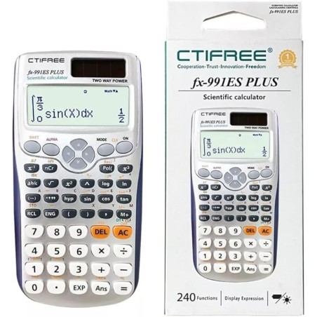 Calculatrice scientifique  Ctifree fx-991es plus