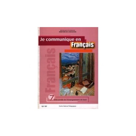JE COMUNIQUE EN FRANCAIS 7ème Base