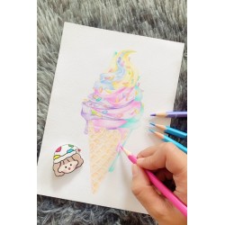 Crayons pastel COLOR'PEPS x12 Maped