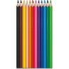 Crayons de Couleur STAR Color'Peps - 12 Crayons de Coloriage Ultra-résistants et Ergonomique  Maped