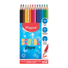 Paquet de 12 crayon  couleur SCHOOL PEPS MAPED