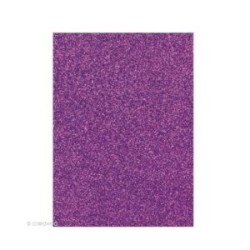 Papier Glitter Mousse A4 Adhésive