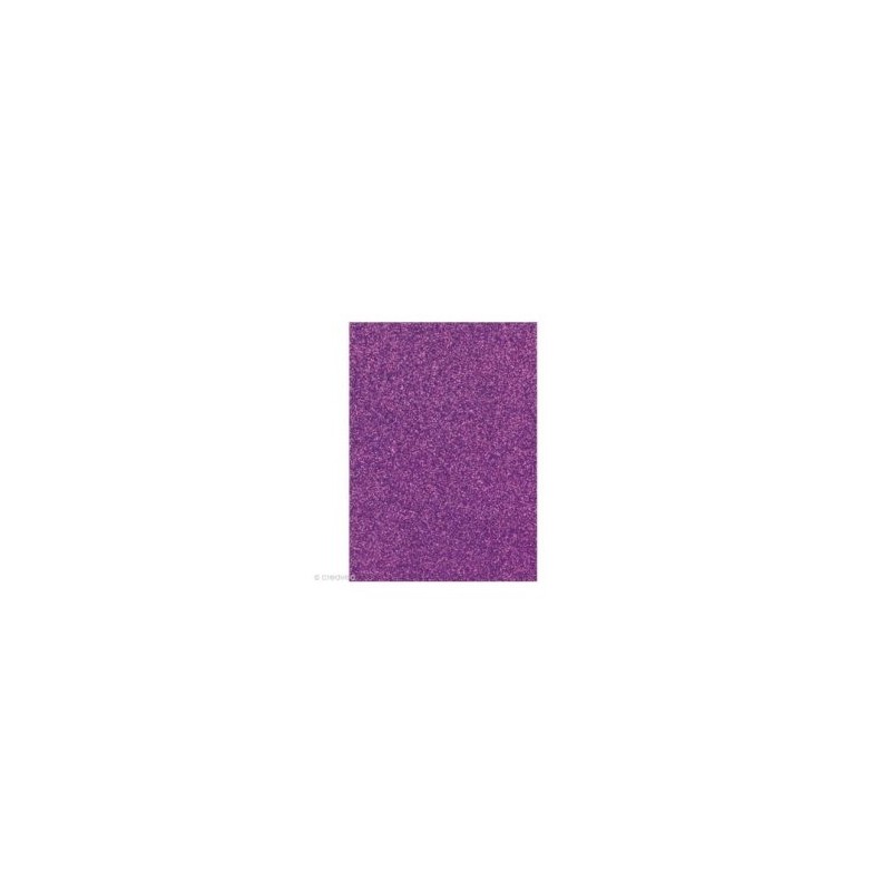 Papier Glitter Mousse A4 Adhésive