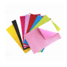 Paquet de 10 papier  glitter  autocollant  A4