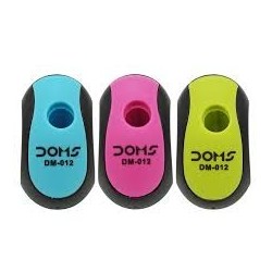 Taille-crayons de la marque DOMS, modèle DM-012, avec réservoir