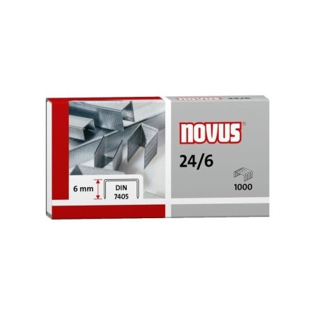 Agrafes NOVUS 24/6 PQ/1000