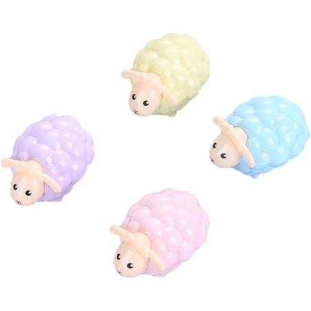 Taille-Crayon en Forme de Mouton Mignon à Double Trou