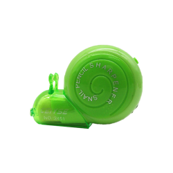 Gomme 2 en 1 avec taille crayon  1 trou Escargot