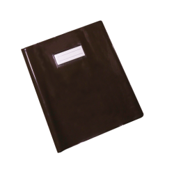 Protège-cahier en PVC GLOSSY 17x22cm
