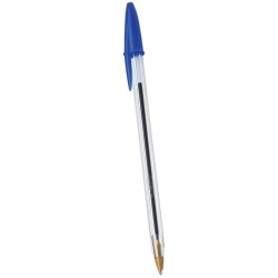Stylo BIC a bille cristal -Bleu