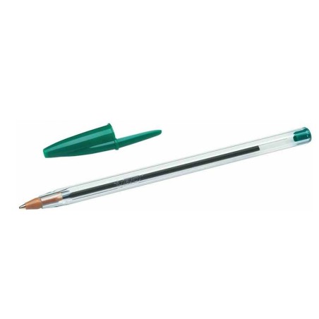 Stylo BIC a bille cristal - Vert