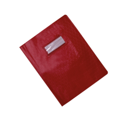 Protège-cahier en PVC DIAMANT 17x22cm