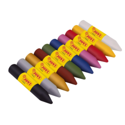 Crayons de couleur pour le visage boite de 10