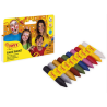 Crayons de couleur pour le visage boite de 10