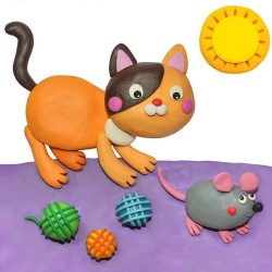 Plastilina Pâte à modeler réutilisable et non desséchante, 100 % végétale