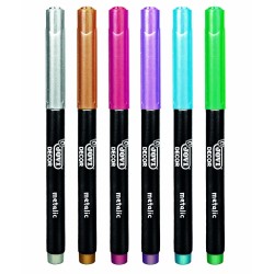 Jovi Decor Permanent Marker Metallic Effect Set - 4.2mm Bullet Point