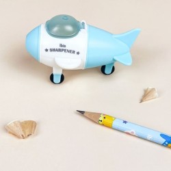 Taille crayon & gomme en forme d'avion