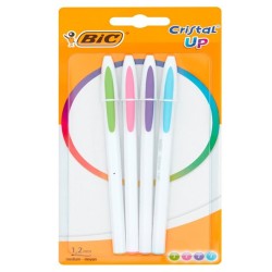 Pack de 4 Stylos Bic Cristal Up Blister