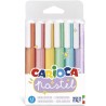 CARIOCA Pastel Lot de 6 surligneurs