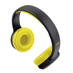 Casque sans fil Bluetooth Trust Nouna Kids / Jaune/Noir