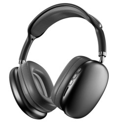 Casque sans fil P9 PRO MAX / Bluetooth + SD / Vert