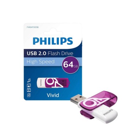 Clé USB 64GO PHILIPS