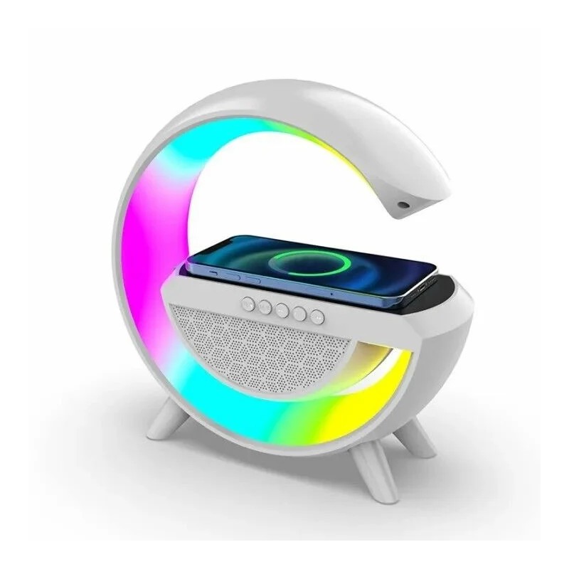 Enceinte Bluetooth RGB Audio et chargeur sans fil