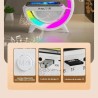 Enceinte Bluetooth RGB Audio et chargeur sans fil