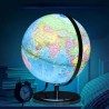 Globe terrestre lumineux