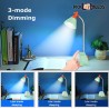 Lampe de bureau/table d'étude , rechargeable, LED, avec variateur tactile