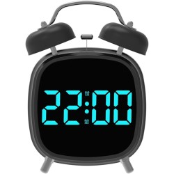 Réveil numérique à double sonnerie