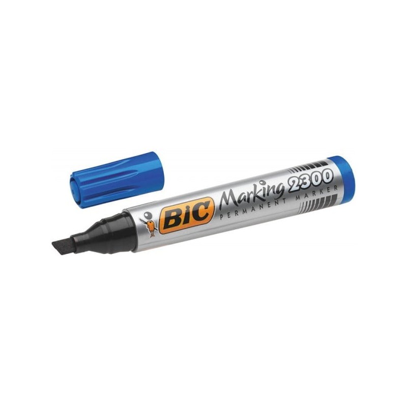 Feutre Bic permanent marker 2300 couleur : Bleu