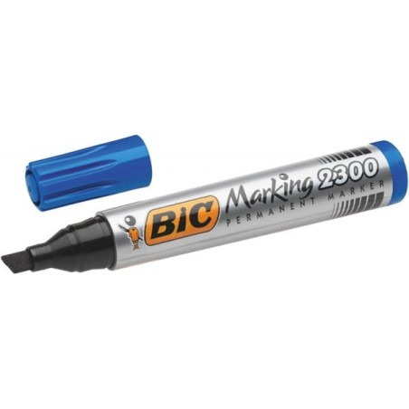 Feutre Bic permanent marker 2300 couleur : Bleu