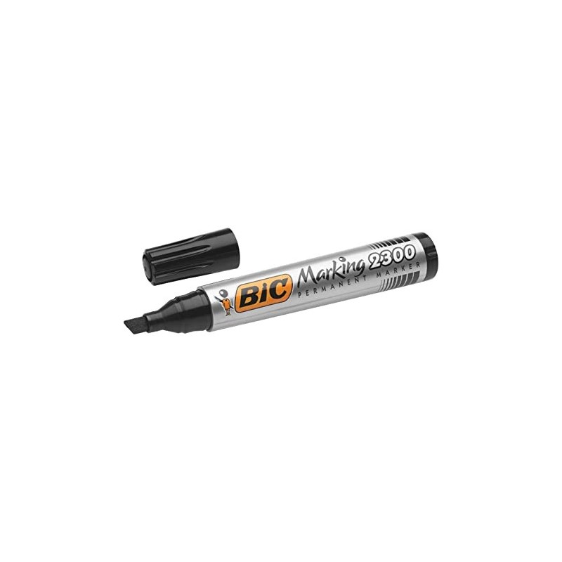 Feutre Bic permanent marker 2300 couleur : Noir