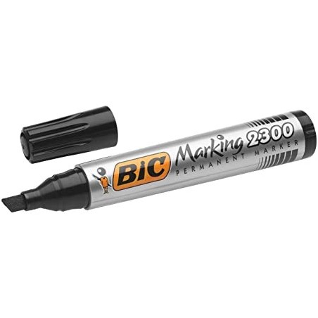 Feutre Bic permanent marker 2300 couleur : Noir