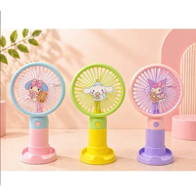 Mini ventilateur portable rechargeable avec 3 vitesses