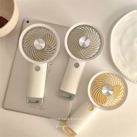 Nouveau ventilateur portatif d'été haute vitesse, rechargeable