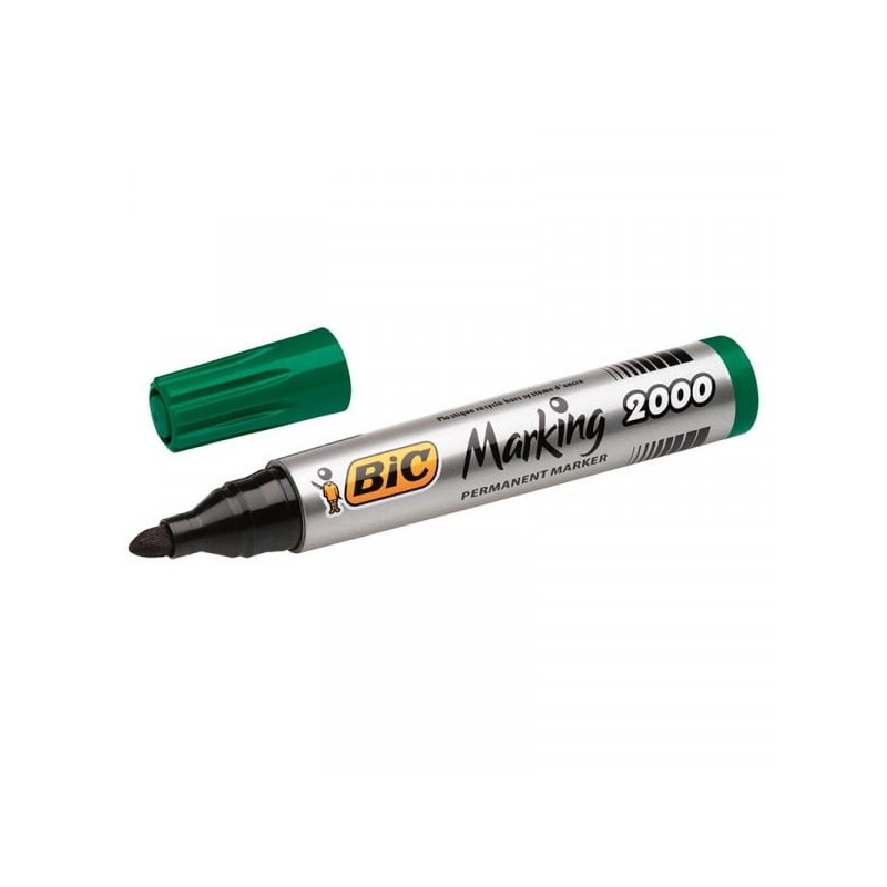 Feutre Bic permanent marker 2300 couleur : Vert