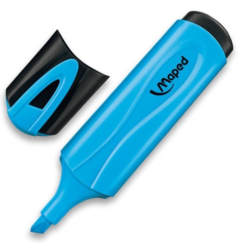 Surligneur MAPED Fluo Peps BLEU