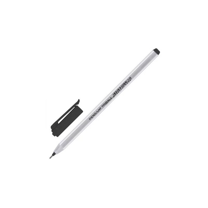 Stylo à Bille Triball Noir - Pensan
