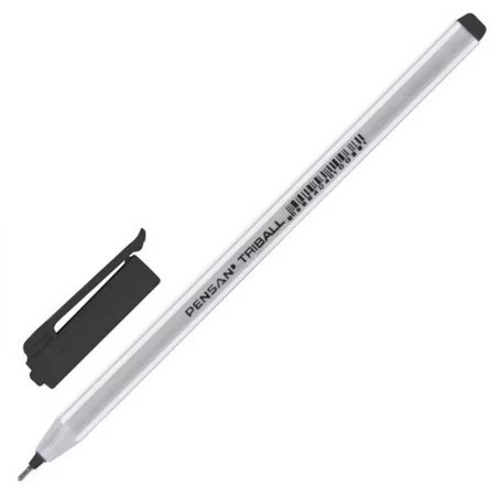 Stylo à Bille Triball Noir - Pensan