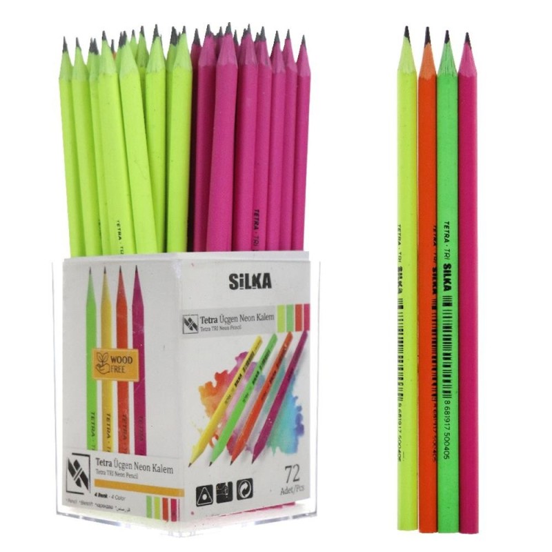 Crayon triangulaire Silka Tetra Neon Kl1.Tsn-72