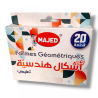 Formes géométrique  boite plastique MAJED