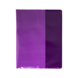 Protège-livre en PVC Cristal Couleur