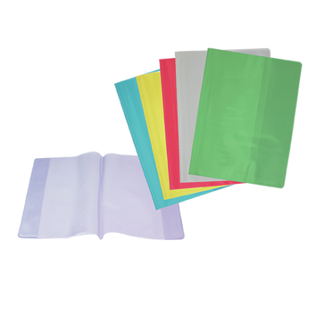 Protège-livre en PVC Cristal Couleur